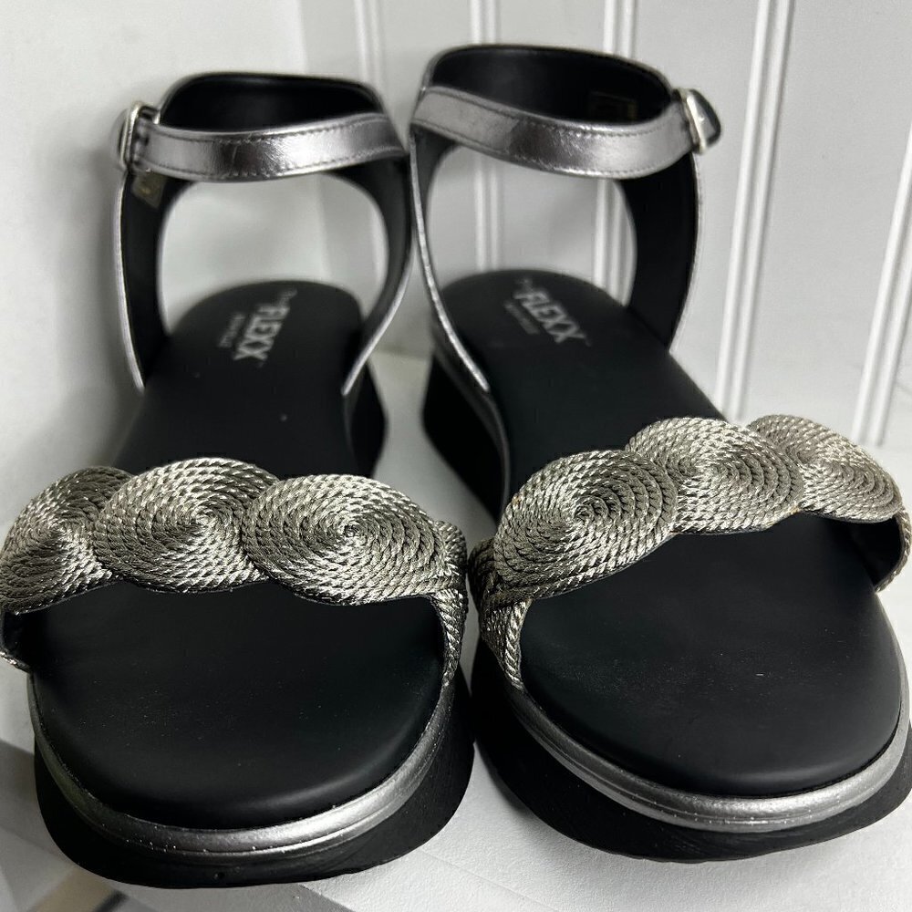 THE Flexx Mindy pewter/gun metal Size 41 (10)